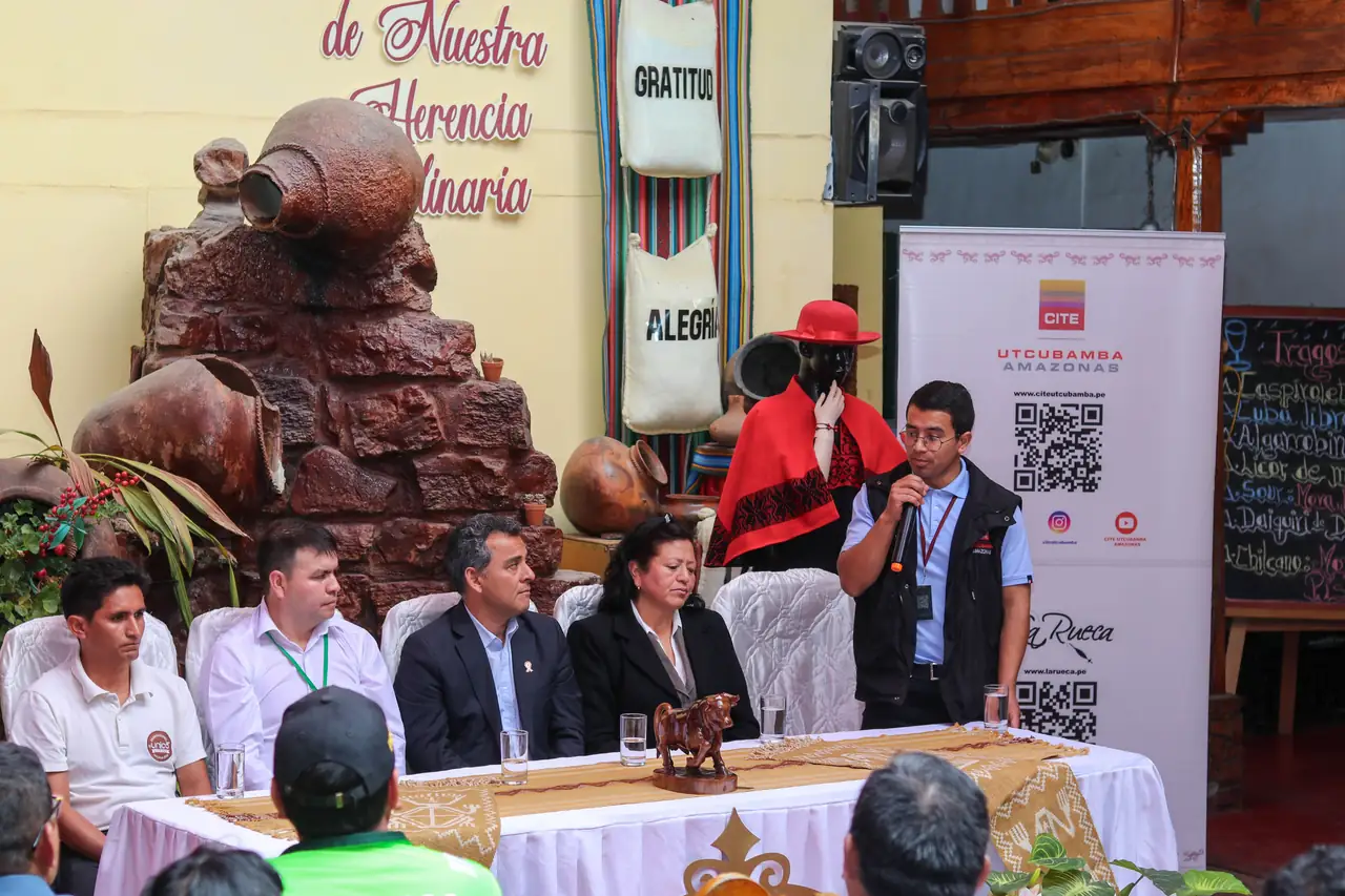 Foto 2 de «CITE Utcubamba presente en el lanzamiento oficial de FERAGRO Amazonas 2025»
