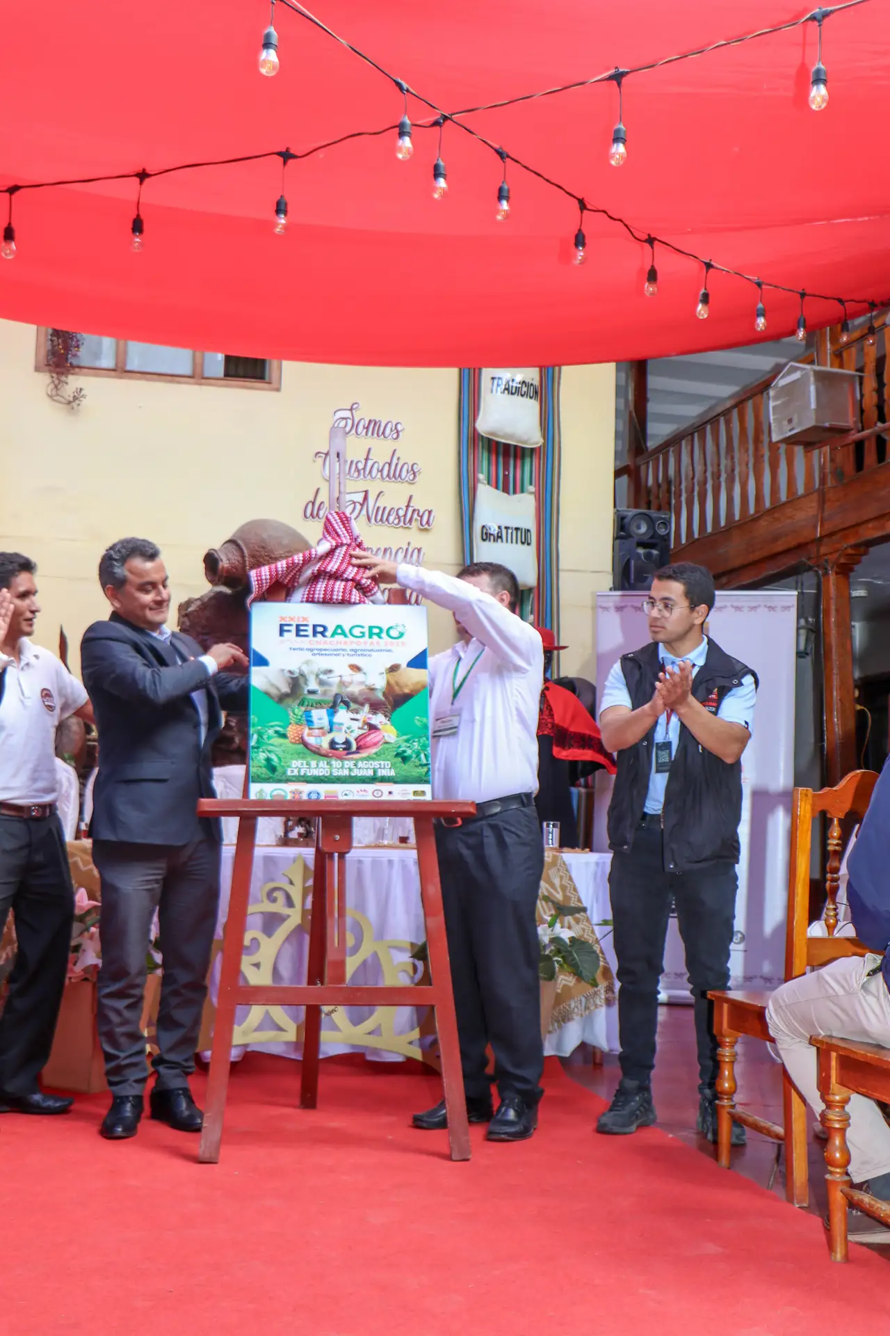 Foto 3 de «CITE Utcubamba presente en el lanzamiento oficial de FERAGRO Amazonas 2025»